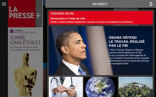 La Presse+ android App screenshot 0