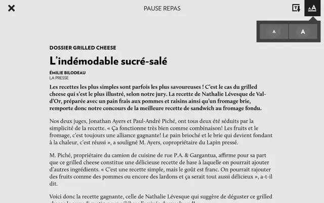 La Presse+ android App screenshot 1