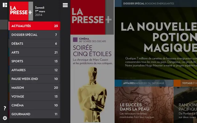 La Presse+ android App screenshot 5