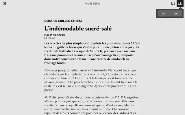 La Presse+ android App screenshot 7